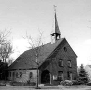 evangelische Pauluskirche mit ihren zwei Glocken